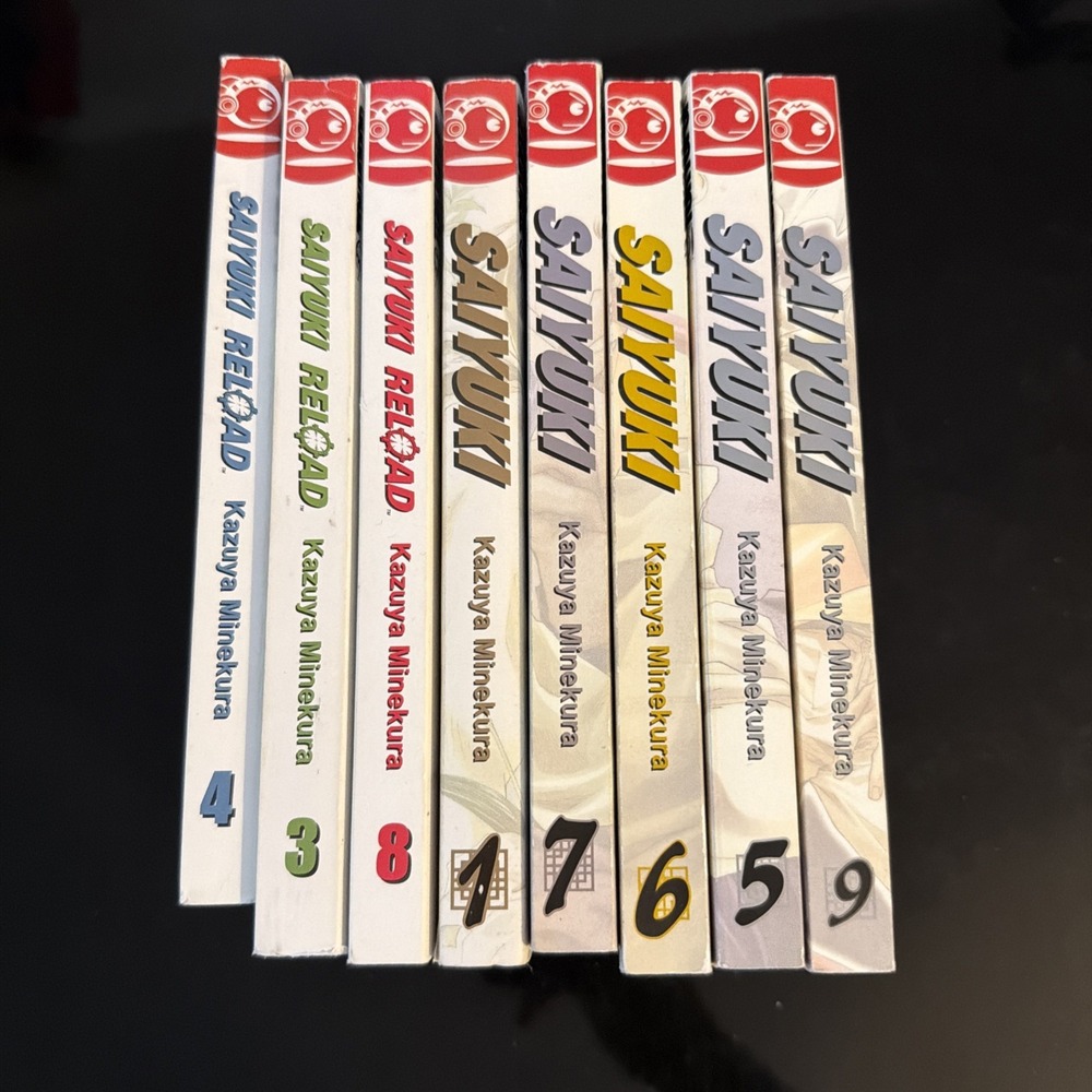 Saiyuki & Reload Mix Lot/Kazuya Minekura(1st Edition/Varied Print,English) 8